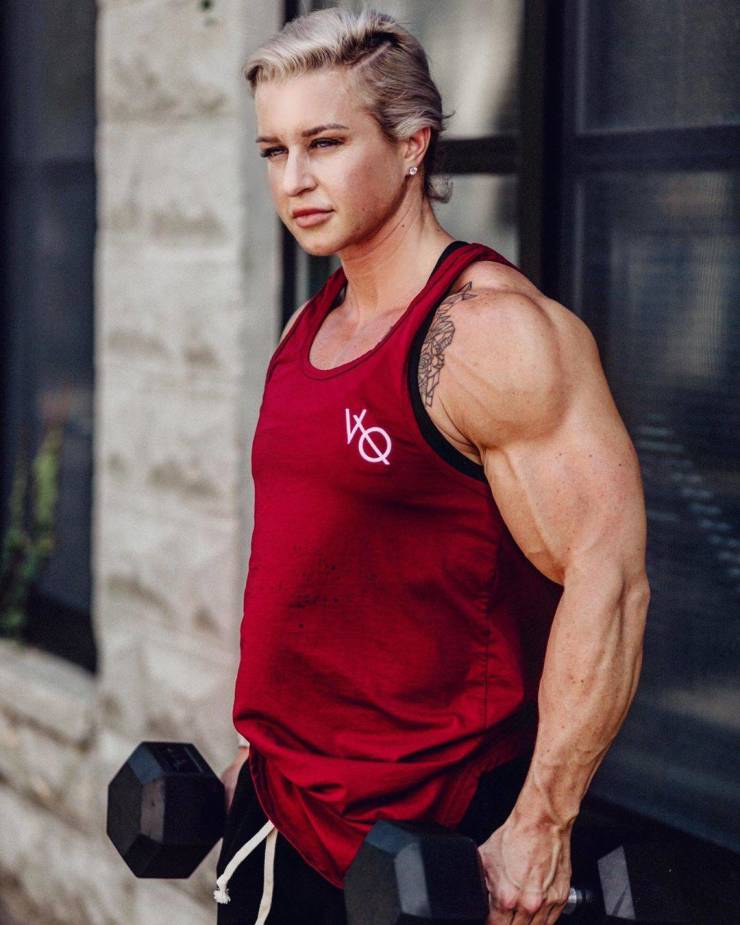 This Lady Is Kinda Jacked…