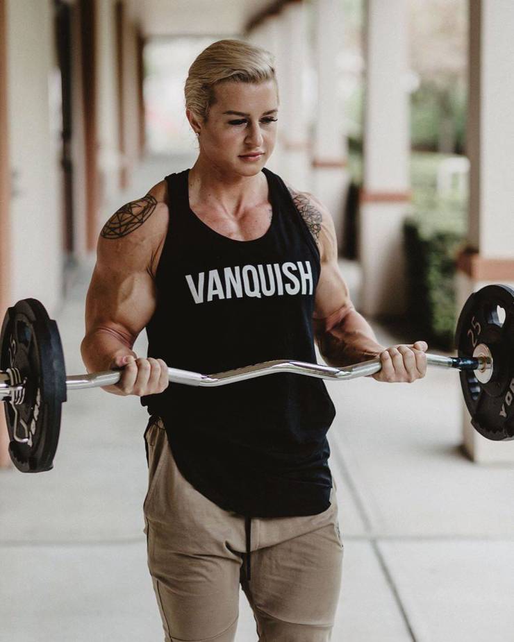 This Lady Is Kinda Jacked…