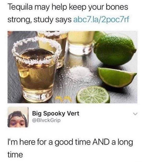 Need Some Salt With These Tequila Memes?