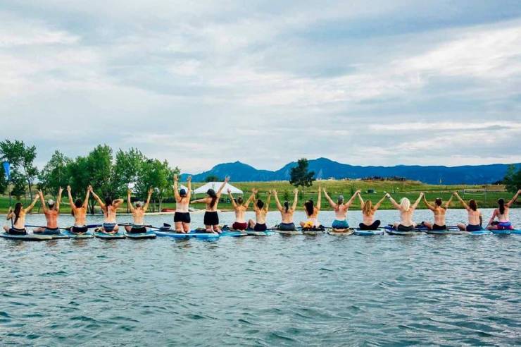 Girls Posing Topless In Front Of Beautiful Landscapes