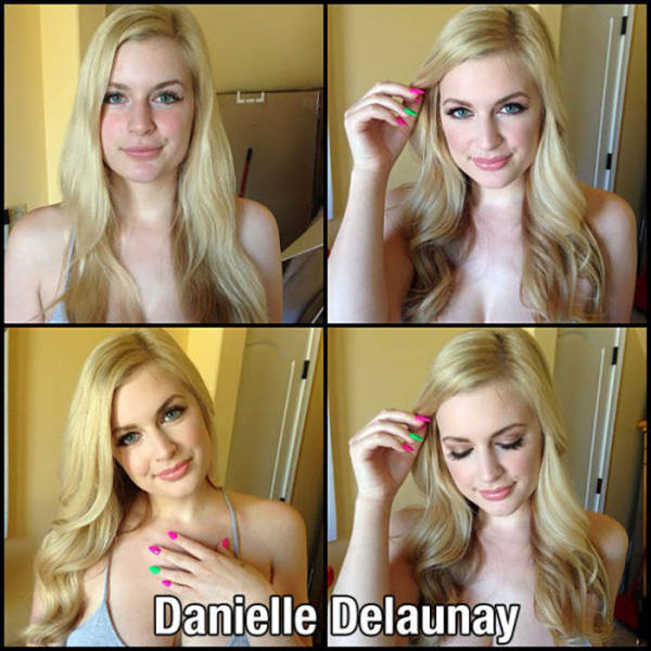 Adult Movie Stars With And Without Makeup