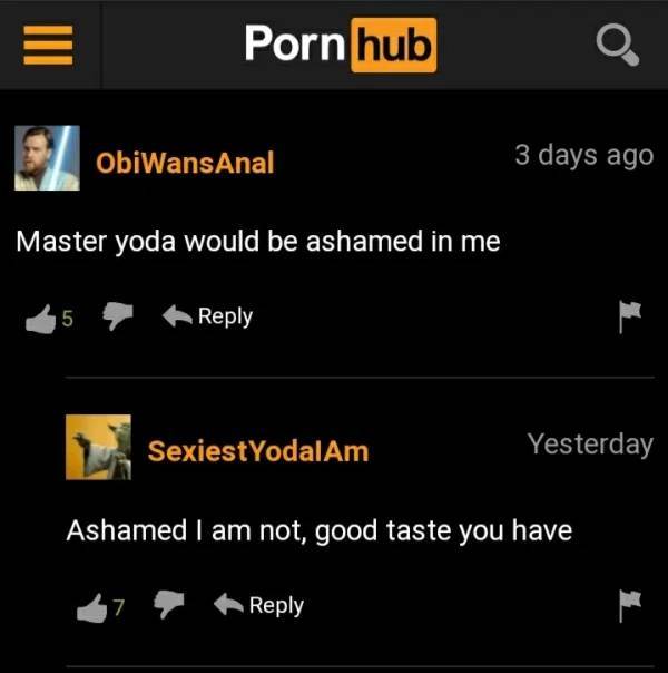 “Pornhub” Comment Section Is Something Special…