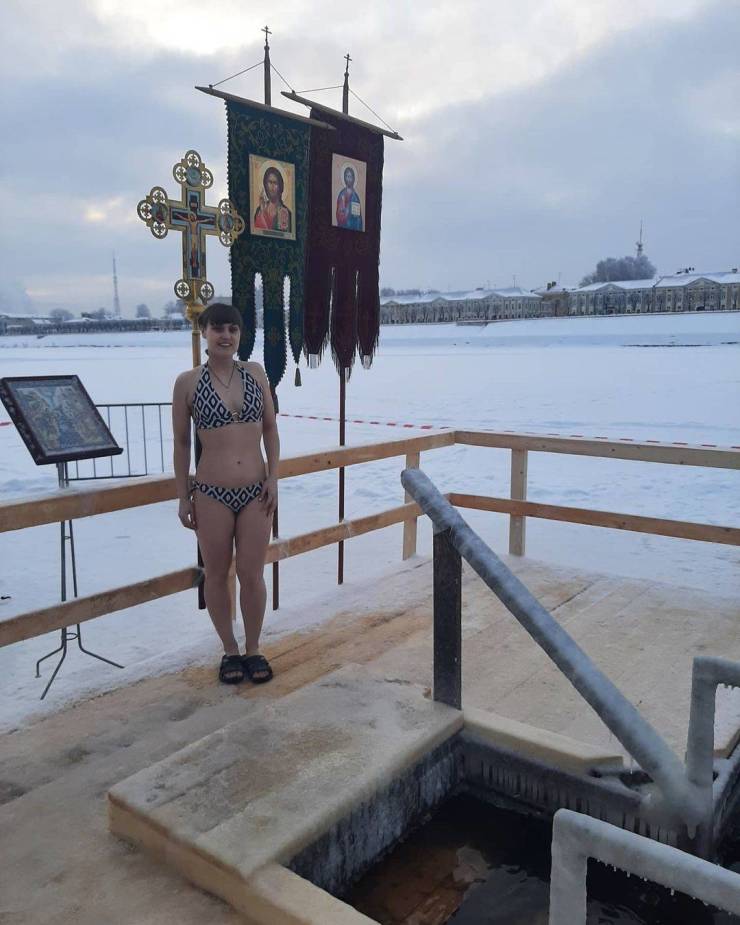 Some Rather Interesting Photos From The Holiday Of Epiphany