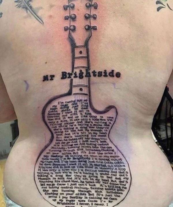 These Tattoos Are Very Bad…