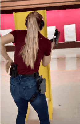 Girls And Their Big Guns!