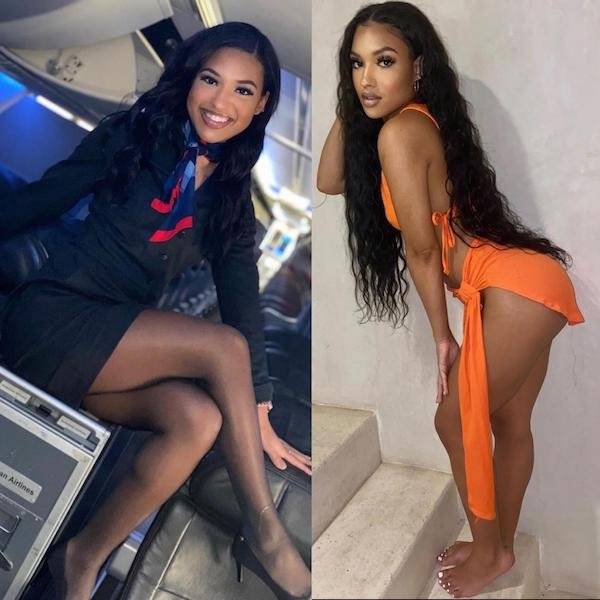 Let’s Fly With These Hot Flight Attendants!