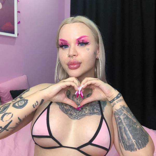 From A Goth To A Bimbo Sex Doll…