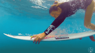 Surfer Girls: View From Behind