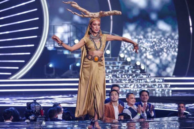 “Miss Universe” Contestants Wearing Their National Costumes