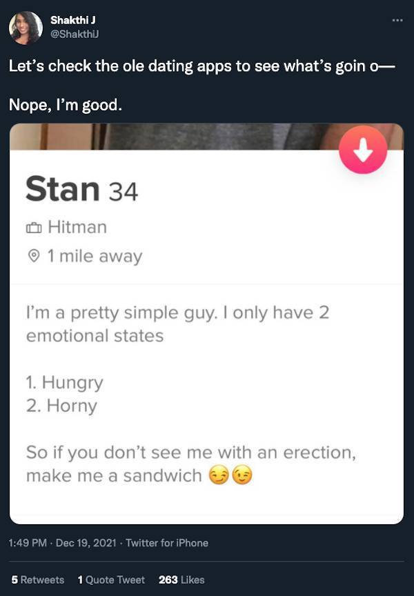 Dating Apps Are Pretty Wild…