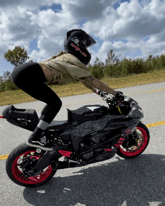 Sam Cook, Hotness On Two Wheels!