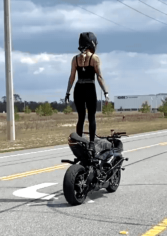 Sam Cook, Hotness On Two Wheels!
