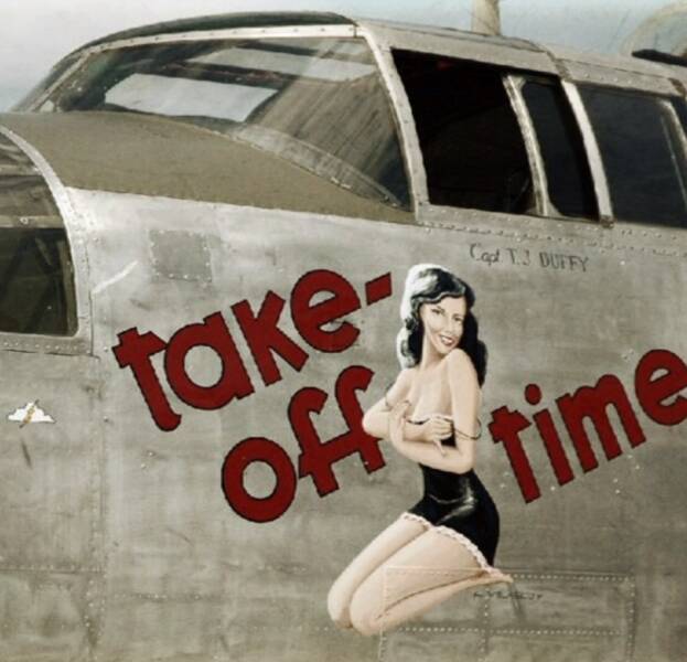 World War II Plane Art Was Very Kinky…