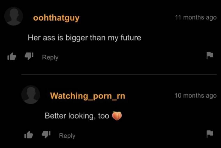 “Pornhub” Comment Section Is A Wild Ride…