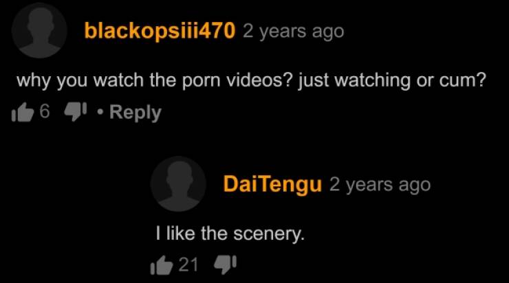 “Pornhub” Comment Section Is A Wild Ride…