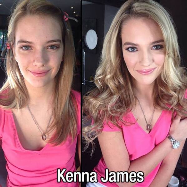 Adult Movie Stars With And Without Makeup
