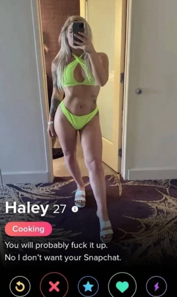 “Tinder” Knows Nothing Of Shame…