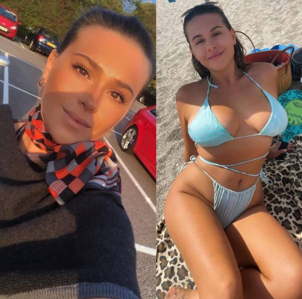 Sexy Flight Attendants With And Without Their Uniforms