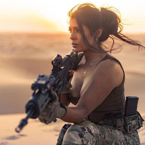 Guns And Girls: A Powerful Combination