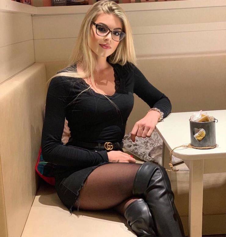 Those Glasses Are Flashy!
