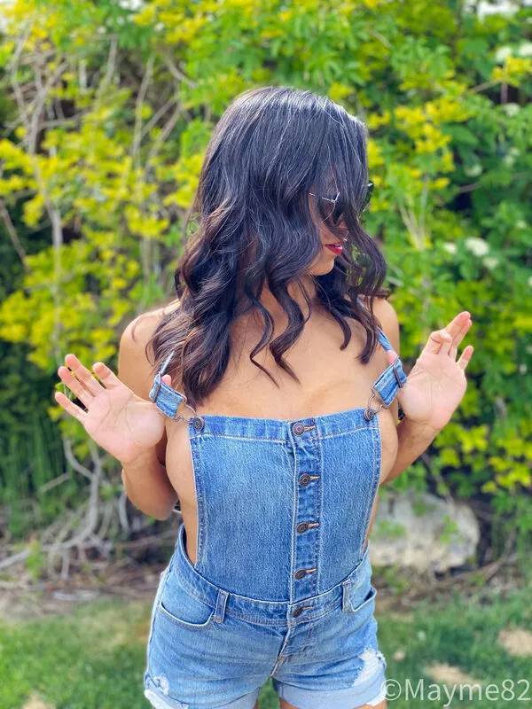 Overalls That Leave A Little Too Much Uncovered