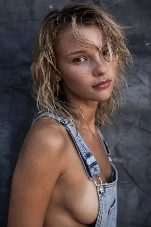 Overalls That Leave A Little Too Much Uncovered