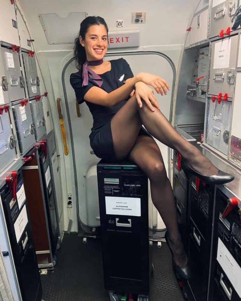 Hot Flight Attendants Are Waiting For You