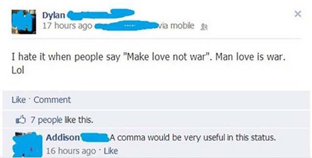 Facebook Never Fails To Deliver Some Sweet Memes