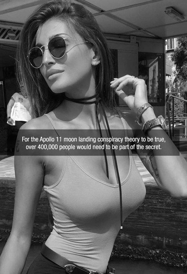 Facts are Best Served with Hot Chicks