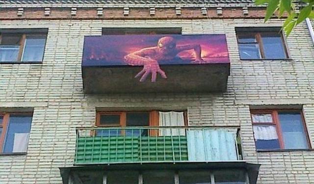 If You Visit Russia, Check The Balconies First