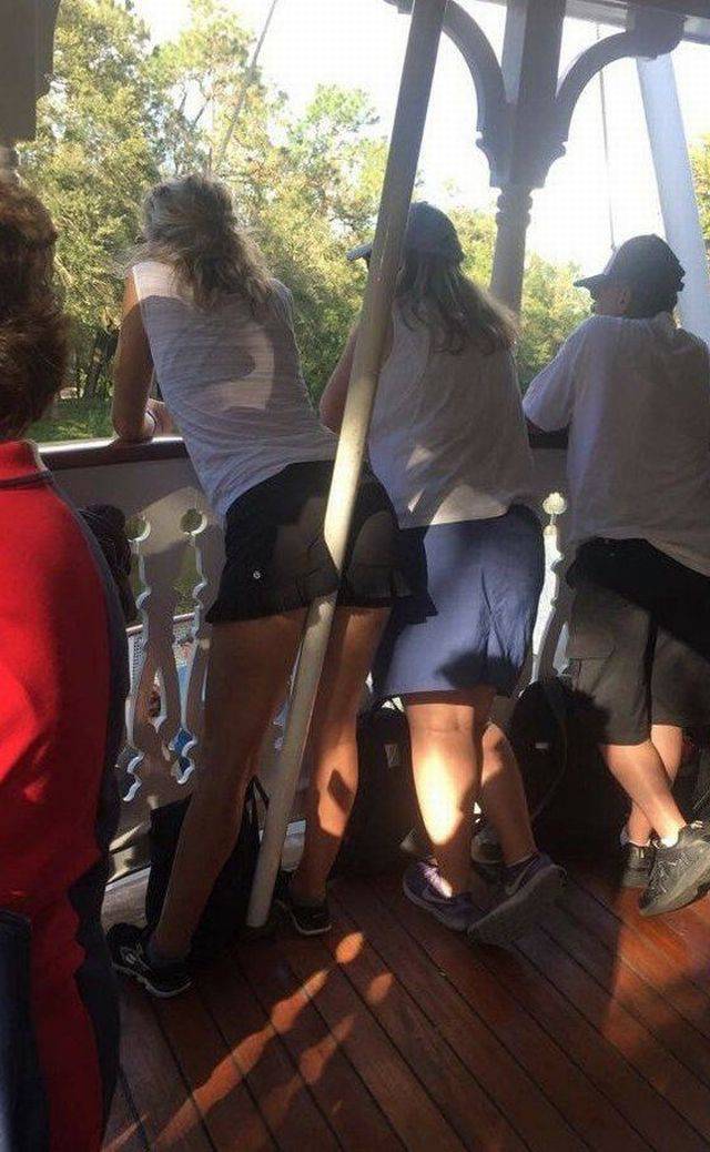 Modesty Is Something Unknown To These People