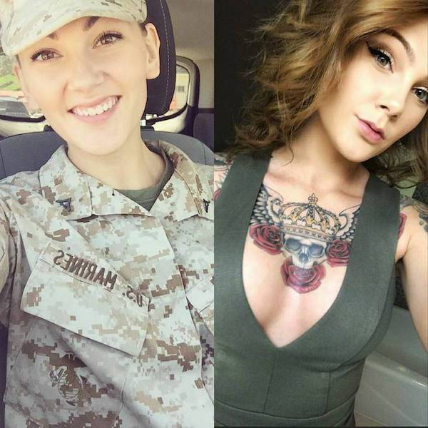 Uniform Ladies Don’t Always Wear Their Uniforms