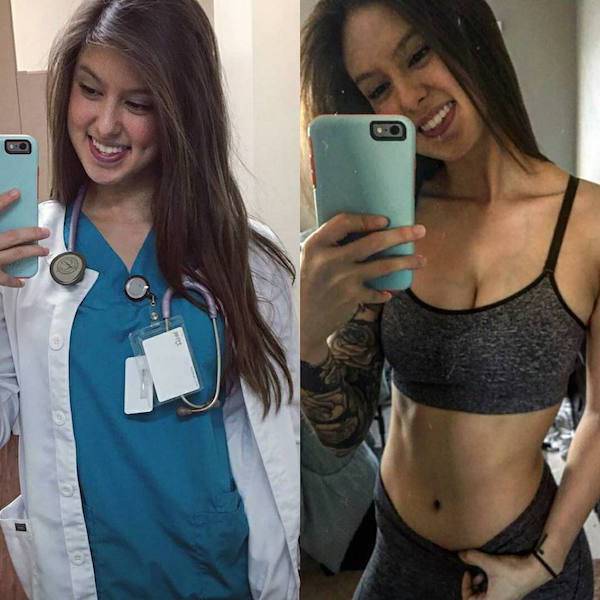Uniform Ladies Don’t Always Wear Their Uniforms