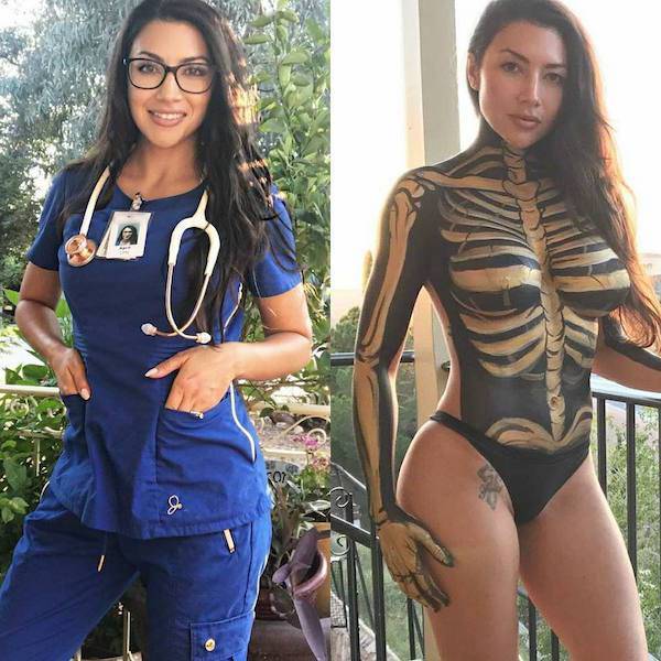 Uniform Ladies Don’t Always Wear Their Uniforms