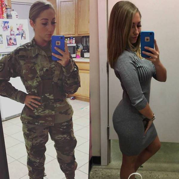 Uniform Ladies Don’t Always Wear Their Uniforms