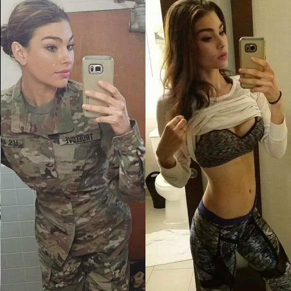 Uniform Ladies Don’t Always Wear Their Uniforms
