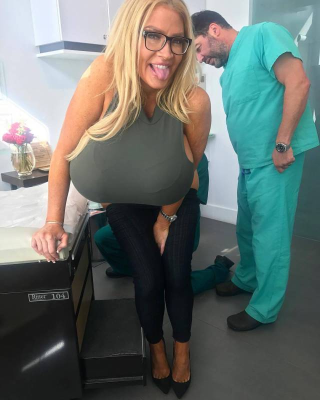 Allegra Cole And Her Two Giant Boobs