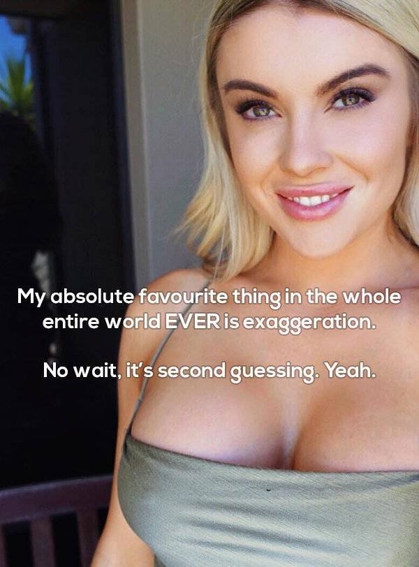 Bad Jokes Go Best With Bad Girls