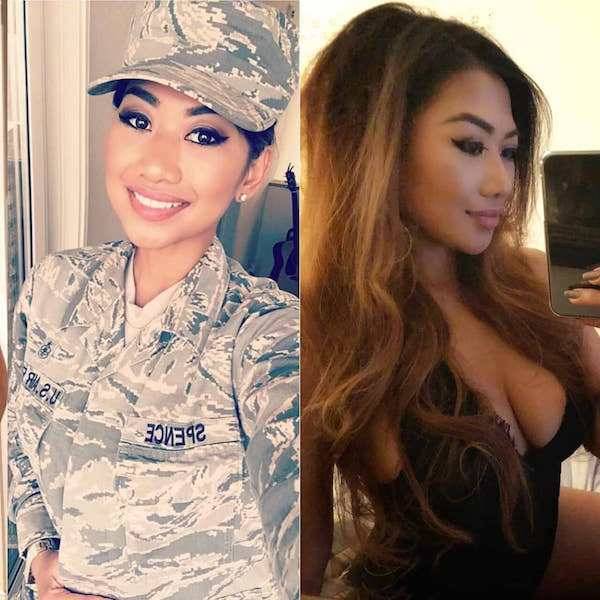 Uniform Ladies Don’t Always Wear Their Uniforms