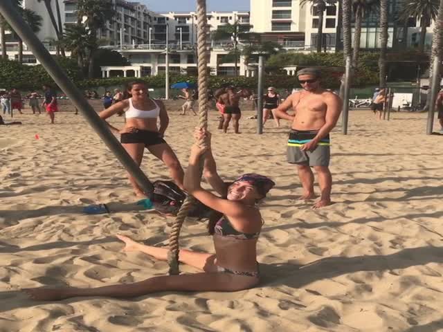 Impressive Beach Workout