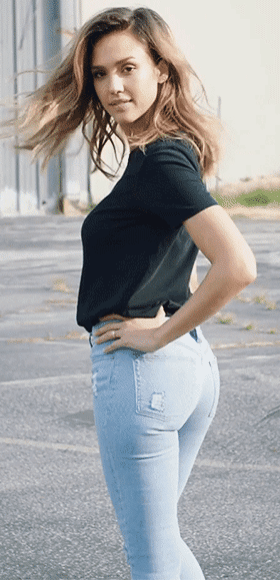 Those Jeans Barely Hold Them!
