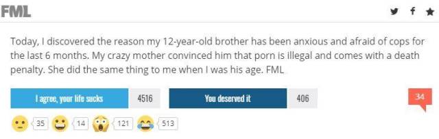 FML Stories That Make People Regret Everything