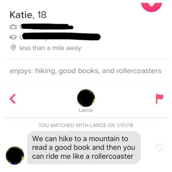 Tinder Is A Completely Shameless Place