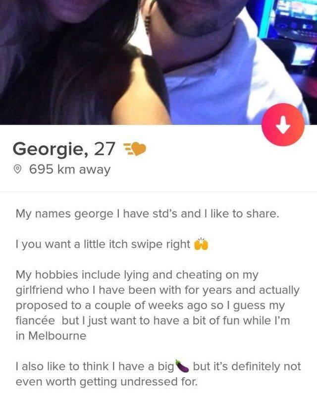Tinder Is A Completely Shameless Place