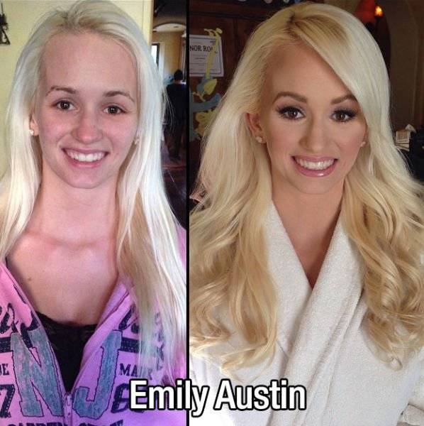 How Makeup Changes Pornstars