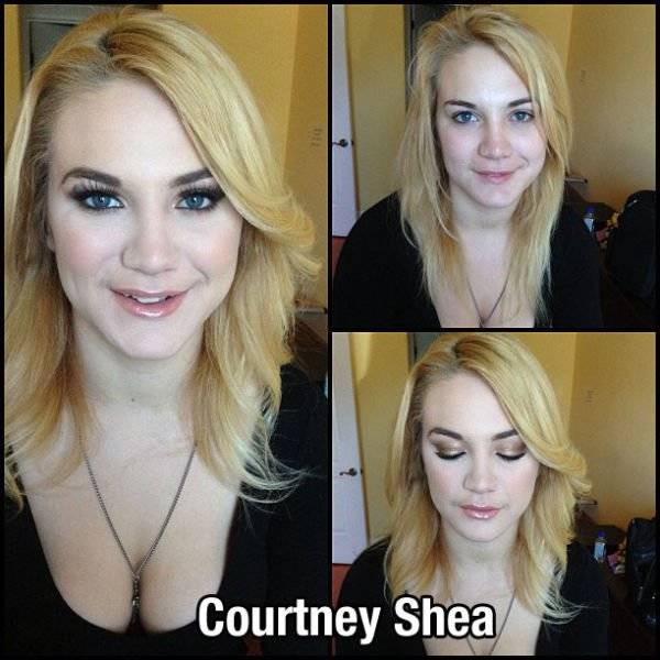 How Makeup Changes Pornstars