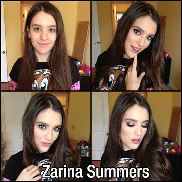 How Makeup Changes Pornstars