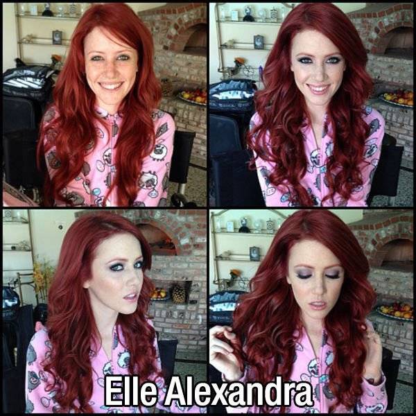 How Makeup Changes Pornstars