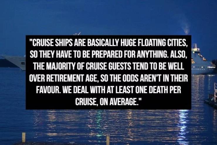 Cruise Ship Workers Have A Lot Of Things To Confess About