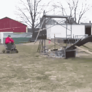 To Be Fair, He’s Not A Very Skilled Stuntman